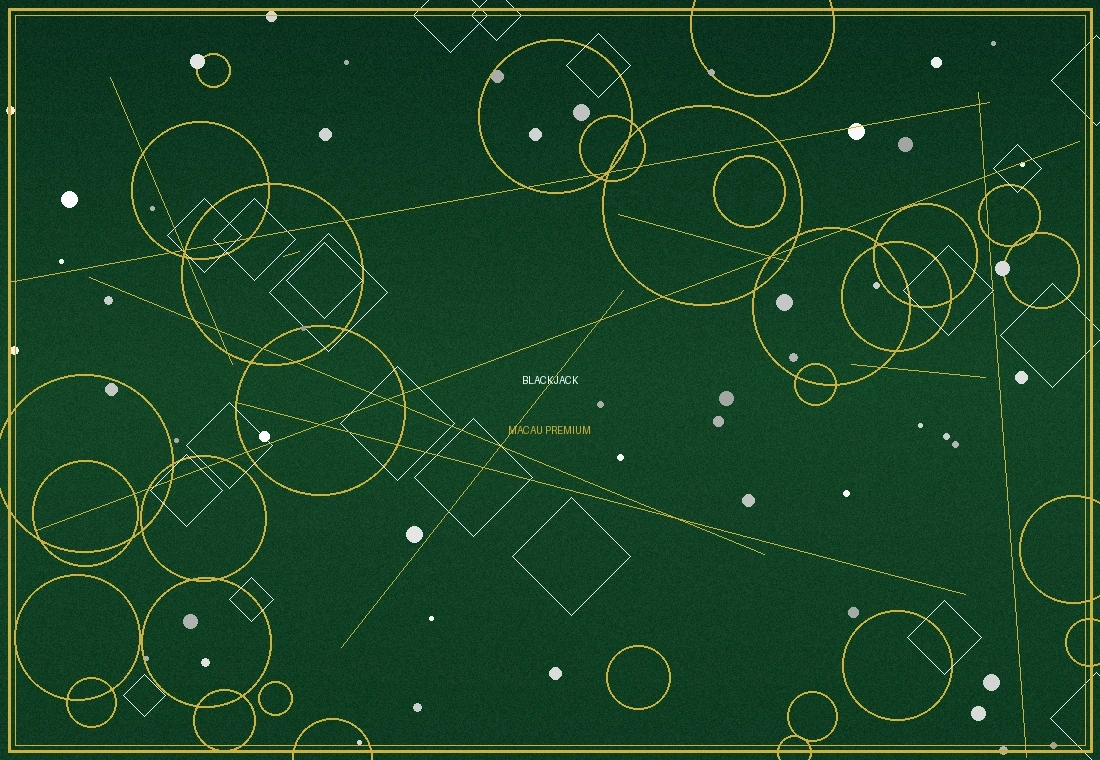 澳门赌场二十一点牌桌